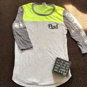 Victoria’s Secret PINK varsity tee